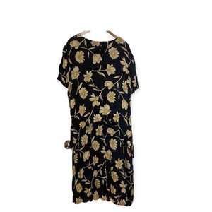 Vintage Ultra D New York Black with floral dress